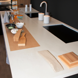 Optimisation de l'espace avec petit mobilier de cuisine gain de place Bastia